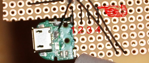 Vintage ground wire green wire attaches to bluetooth speaker terminal. 