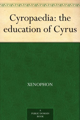 Cyropaedia book cover Xenophon.
