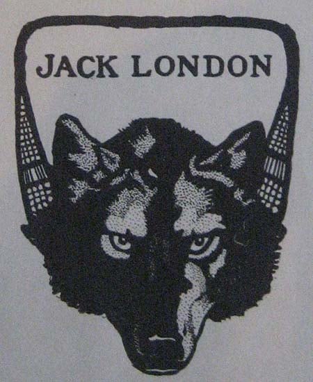 A bookplate by Jack London.